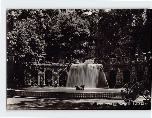 Postcard vasche fontane - postcard,