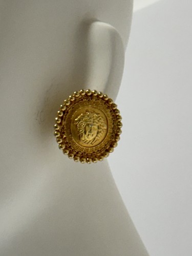 Vtg gianni versace gold - versace,