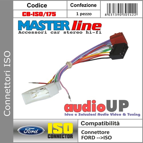 Connettore iso autoradio - connettore,
