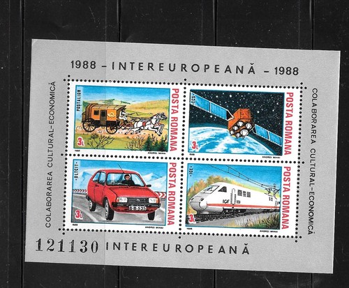 Romania 3510 1988 mnh xf - 1988,