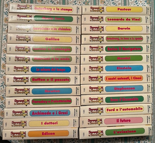 Serie completa invenzioni - serie, e