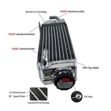 Radiatore alluminio per - radiatore, in