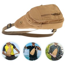  Marsupio da uomo Borsa da petto Borsa da petto multifunzionale Marsupio da