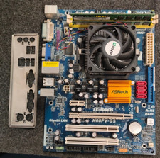 SCHEDA MADRE CPU AMD ATHLON II  X2 240 +  ASROCK N68PV-GS + 4gb RAM DDR2