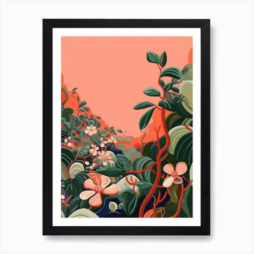 Quadro pianta boho - quadro,