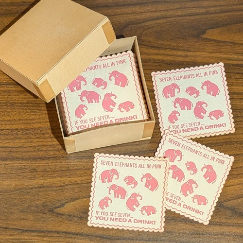Sottobicchieri vintage metà