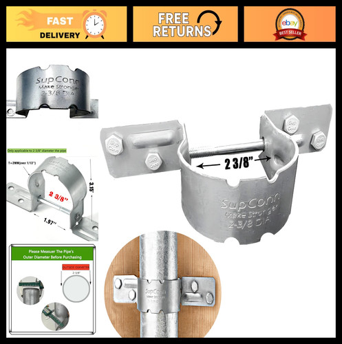 Staffe recinzione acciaio a - 12,
