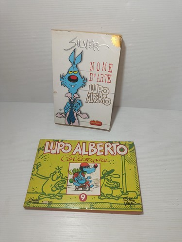 Due fumetti lupo alberto anni - fumetti,