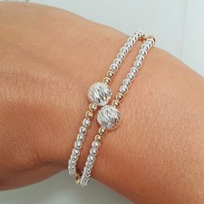 2 x Bracciali Perline