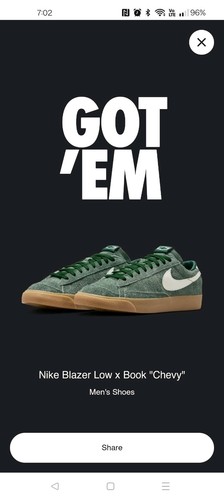 Nike blazer low - low, book