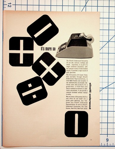 Calcolatrice vintage olivetti - calcolatrice,