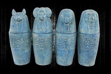 4 Barattoli FARAONICI ANTICHI