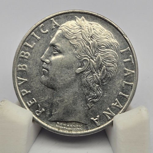 Moneta 100 lire 1964 italia - moneta,
