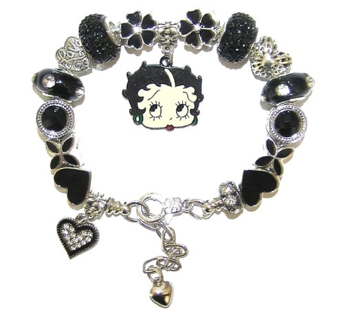 Bracciale betty boop elegante - bracciale,