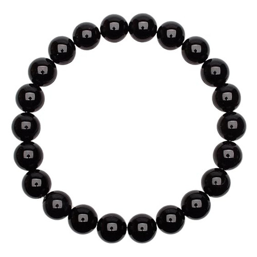 Bracciale onice nero - bracciale,