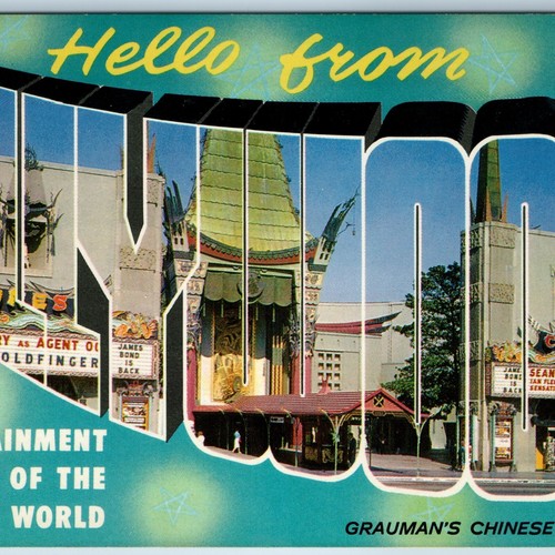 C1960s hollywood grauman - ca, grauman's