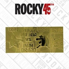 REPLICA BIGLIETTO TICKET ROCKY