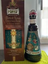 Bottiglia da Collezione BIRRA FORST vuota edizione SPECIALE NATALE 2023