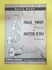 RARO SPARTITO SINGOLO FOLLE