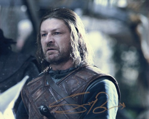Sean bean signed lord eddard - sean,