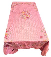 Copriletto trapuntato vintage