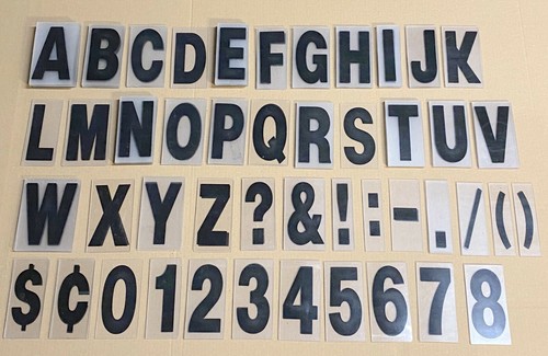 Vtg plastic marquee sign - vtg,