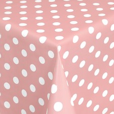 Tela Cerata Tovaglia Punti Rosa 01150-11 Angolare Rotondo Ovale