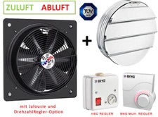 Ventilatore Assiale Radiale Industriale In Metallo Per Muro Finestra Dimensioni