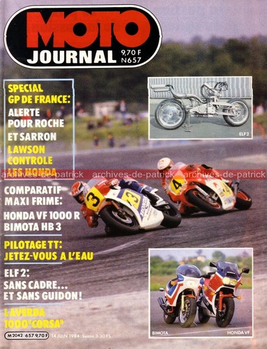 Moto journal 657 essai - moto,