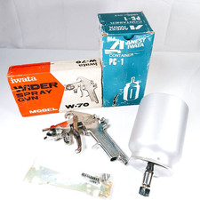 Pistola a spruzzo per vernice "inutilizzata" ANEST IWATA modello W-70 ugello ...