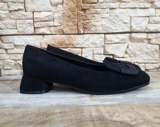 BALLERINE NERE SCARPE DONNA TACCO BASSO MP7003 MODA AUTUNNO INVERNO 2025 2026