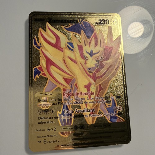 Zamazenta gold metal - gold,