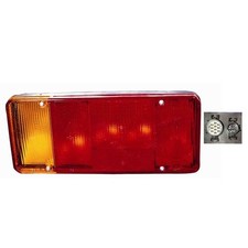 Fanale Posteriore Per Iveco Eurocargo Lato Sinistro 1991/01-2003/08 Sinistro