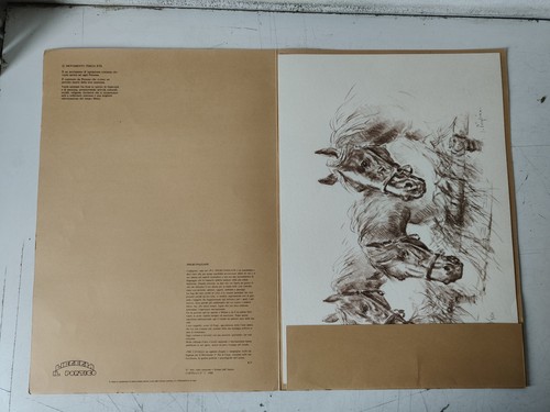 Stampa tre cavalli di - ",