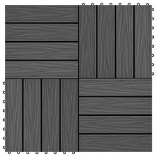 11x Piastrella Decking in WPC