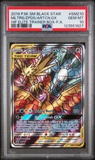 Moltres Zapdos Articuno GX PSA