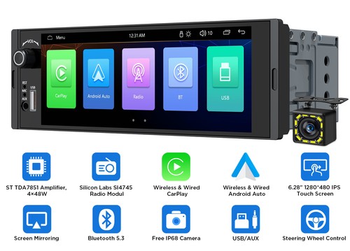 Autoradio eonon x3u - x3u, 6,28"