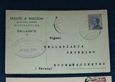 1921 cartolina: mauri & macchi