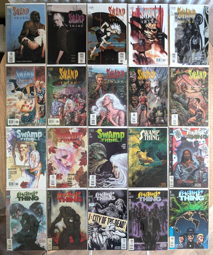 Swamp thing comic lot - thing,