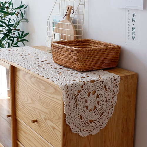 Runner tavolo vintage in - da,