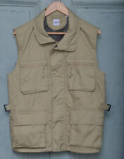 Gilet Aspesi beige gilet con cappuccio taglia UK M mod PI58 nuovo Vesp