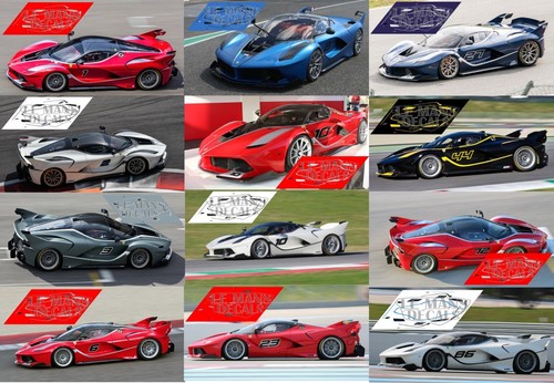 Decals ferrari laferrari - decals, k