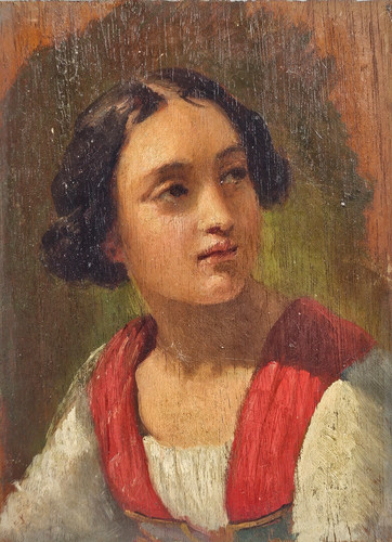 Dipinto antico ritratto - antico,