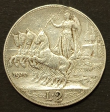 2 LIRE QUADRIGA VELOCE 1908