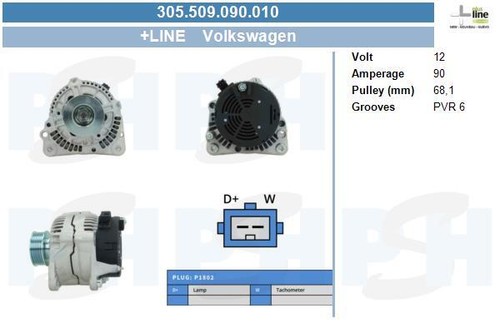 Generatore alternatore psh - generatore,