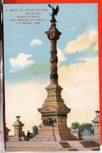 Cartolina maria capua - s.,