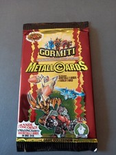 BUSTINA CARD VINTAGE GORMITI METALLO CARDS PREZIOSI COLLECTION 