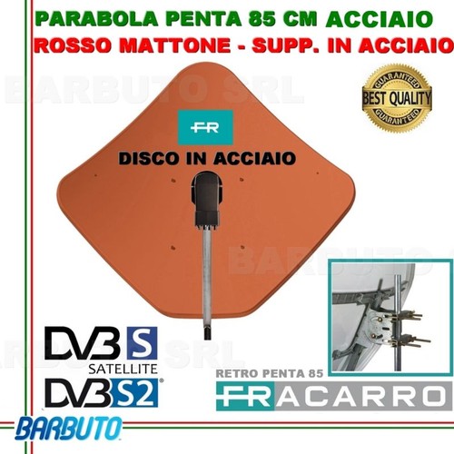 Parabola in acciaio - parabola, cm