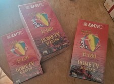 LOTTO 7 VHS EMTEC BASF 180