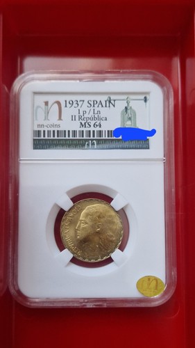 Moneda peseta 1937 - moneda,